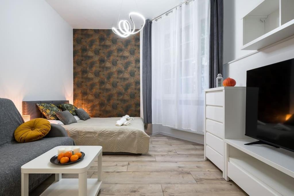 Charming Apartment In Calm And Central Area Cracovia Exterior foto